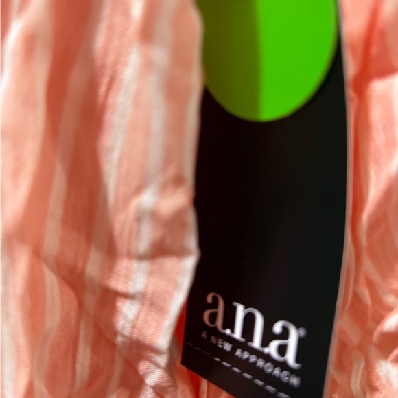 Women's Peach Striped Top - Picture 8 of 9